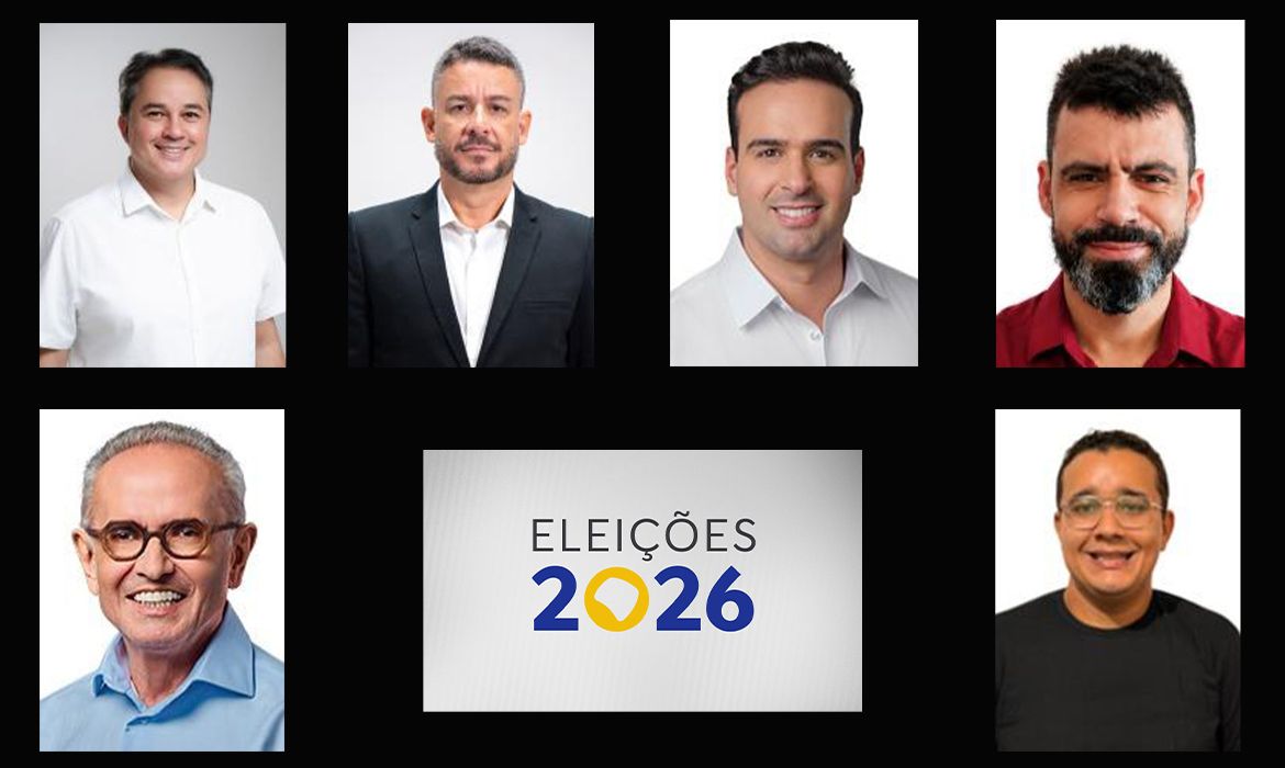 Corrida eleitoral na Paraíba: seis candidatos disputam o governo do Estado