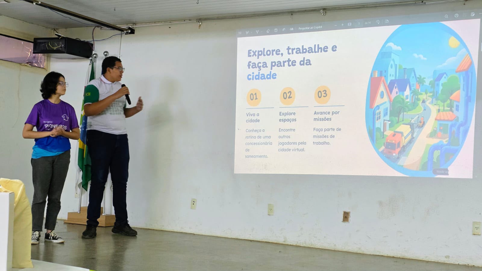Estudantes do IFPI criam projeto de jogo virtual inspirado em Picos para promover o uso consciente da água